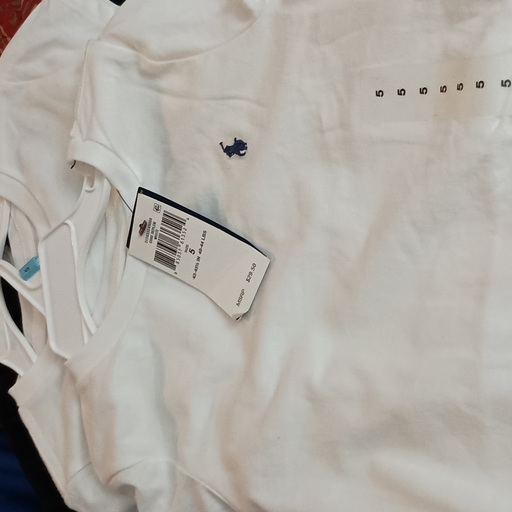Polo white t shirt